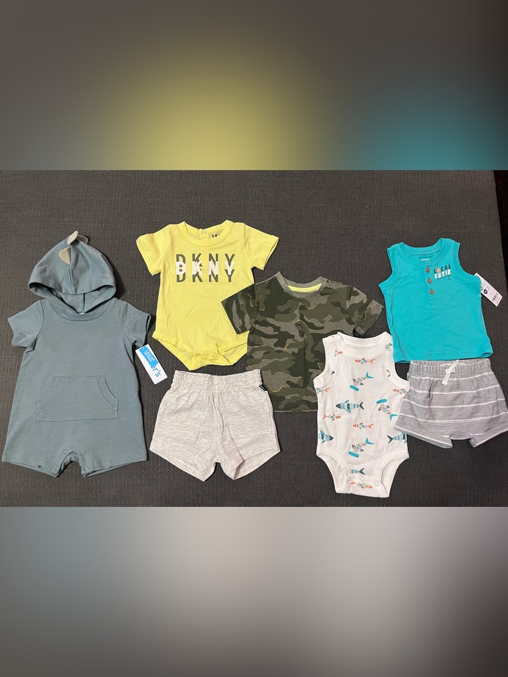 Summer Baby Boy Bundle NEW 3-6 Months Dkny Carter’s